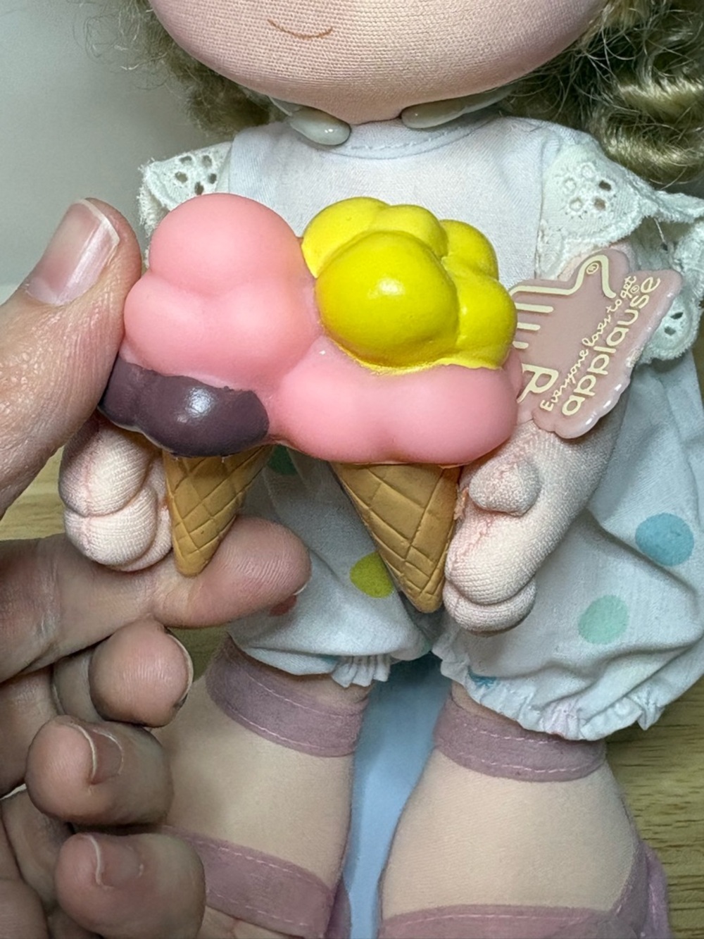 Precious Moments July Plush Doll 1987 16019 Collectible - Picture 15 of 16